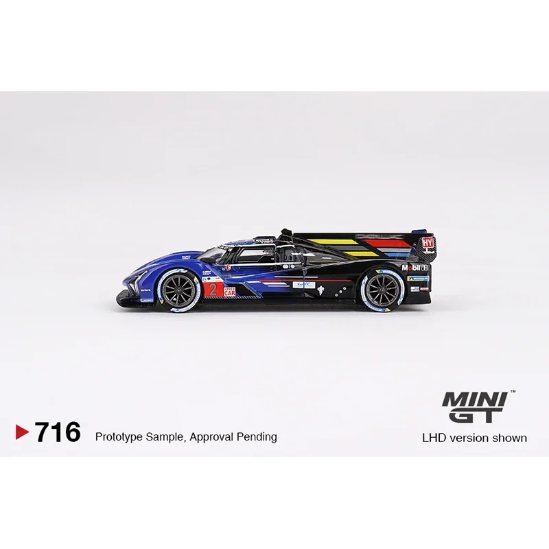 In Stock  MINIGT 716 669 1:64 V Series.R 2023 LeMans 24 Hrs Diecast Diorama Car Model Collection Miniature Carros Toys