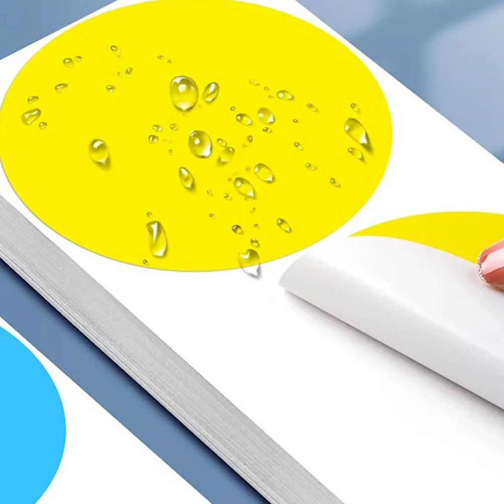 5 Sets Sports Round Marker Stickers Office Rug School Dry Erase Circles for Tables