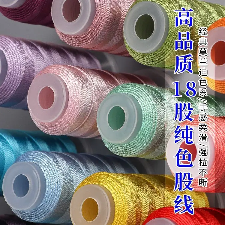 Polyamide Cord 0.3mm 0.45mm 0.6mm 0.7mm 1mm  Nylon Cord Sewing Thread For Rope Silk Beading String DIY Jewelry Making