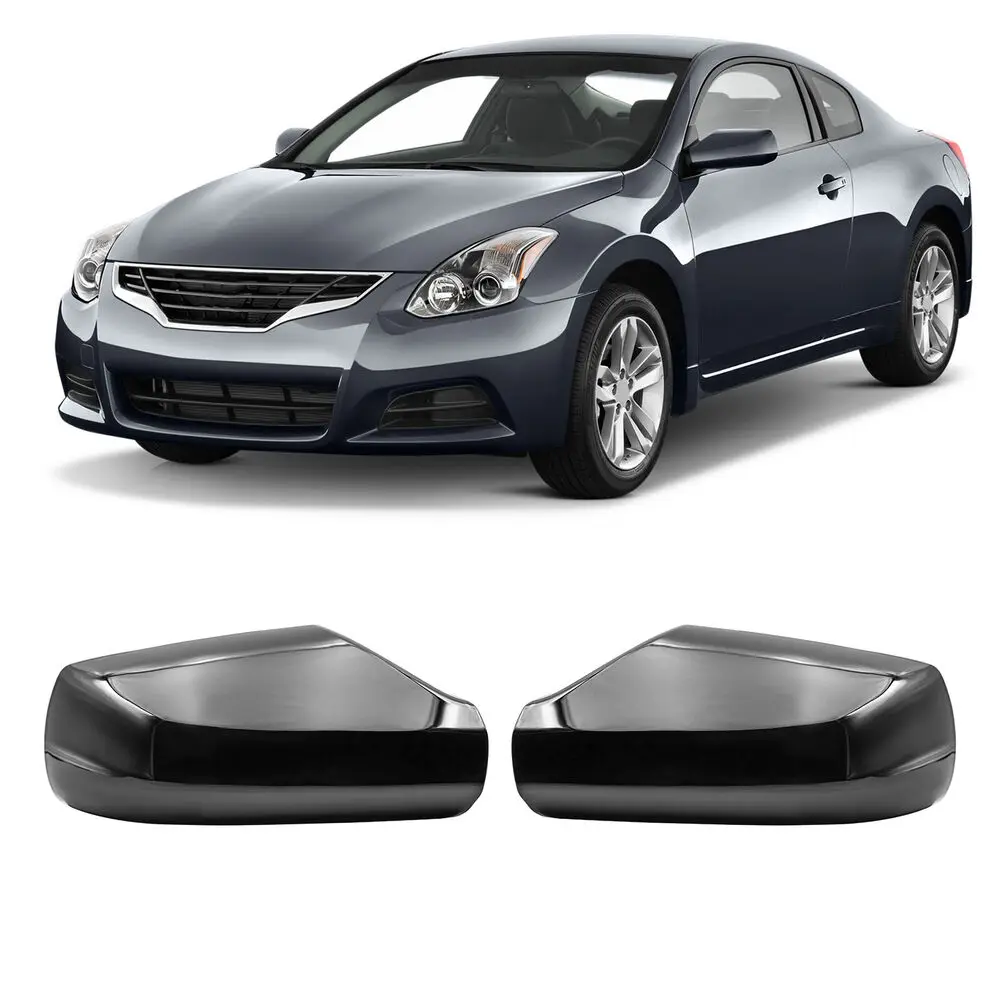 

For 2007-2012 Nissan Altima 2.5L Side Wing Mirror Cover Cap Gloss Black