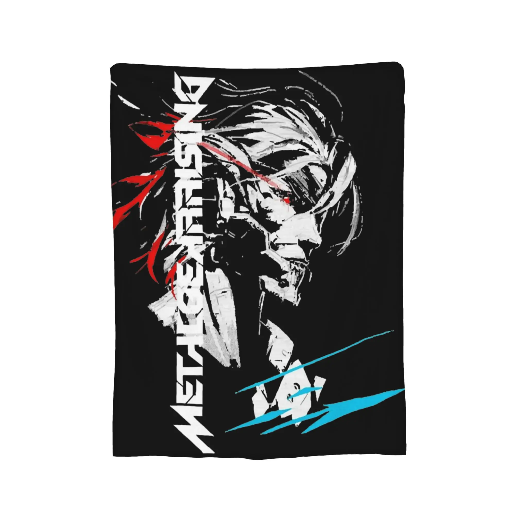 Metal Gear Solid Rising Inverted  Blanket Warm Cozy Fluffy  Throw Blankets for Couch Multiple Sizes Throws And Blankets