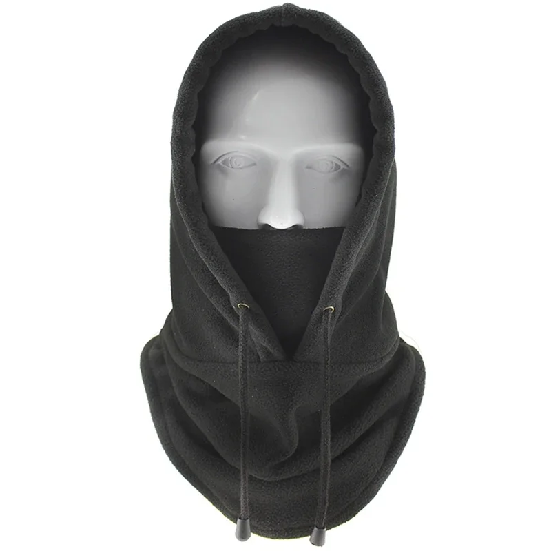 Winter Thermo Halswärmer Outdoor Fleece Sturmhaube Schal Skifahren Gesichtsmaske Snood Kapuze Hut Winddicht Warm Halten Radfahren Kappe Neue – Detail 27