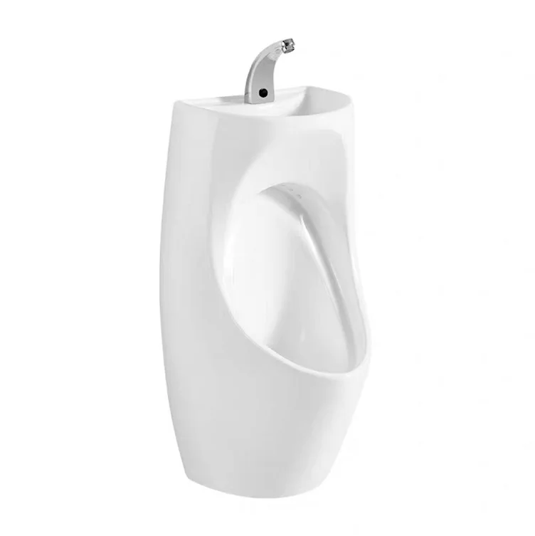 Equipped with washbasin, urinal, sensing faucet, urinal, home hotel wall mounted new urinal