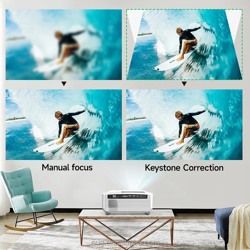 

FUll HD Home Beamer Highest Brightness Church Office-specific 8K Proyector Projecteur Video Projectors hd 4k 1080p Home Theater