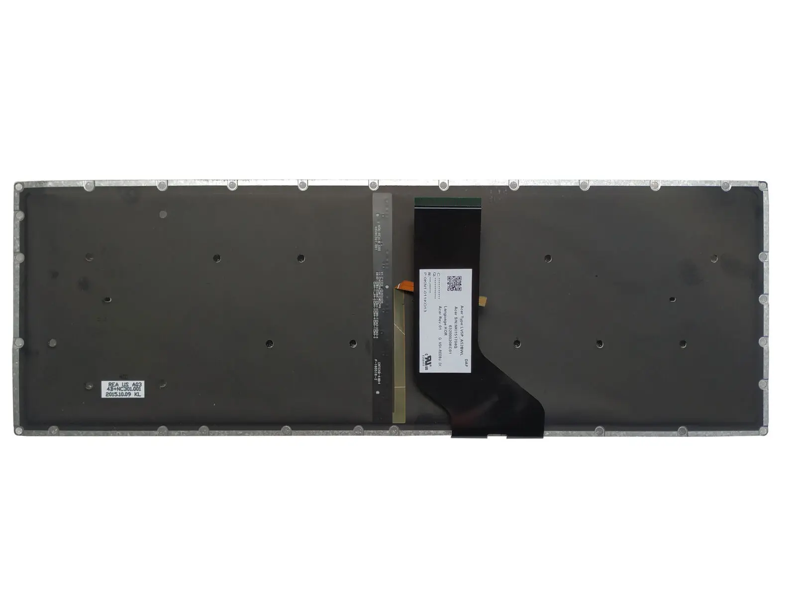 Teclado retroiluminado de EE. UU. Para portátil Acer Aspire, R5-571T, R5-571TG, N16P2