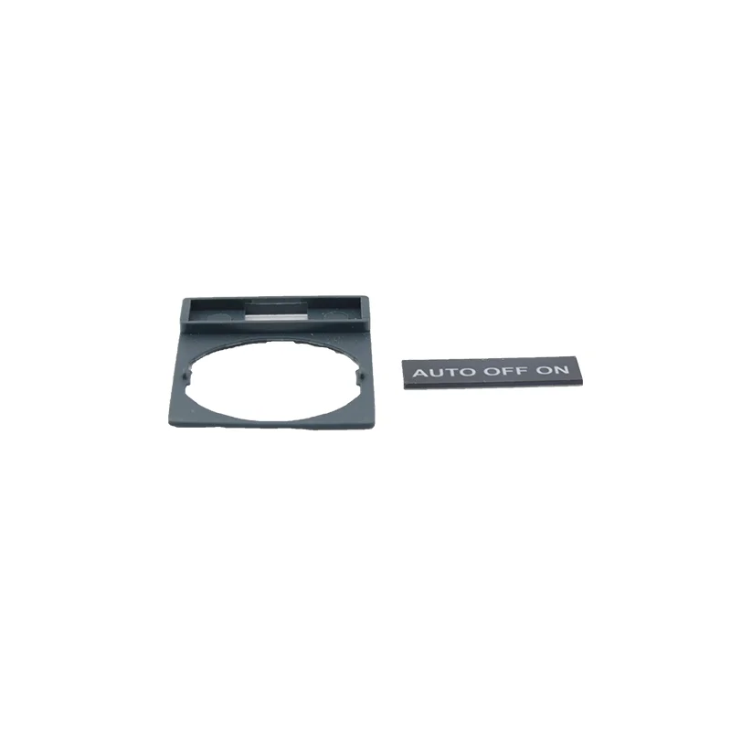 ZBY2303 Push Button Switch Legend Holder Panel Label Frame Operation Indication Label Frame SF-BO2-T for SB5 XB5 switch Ø22mm