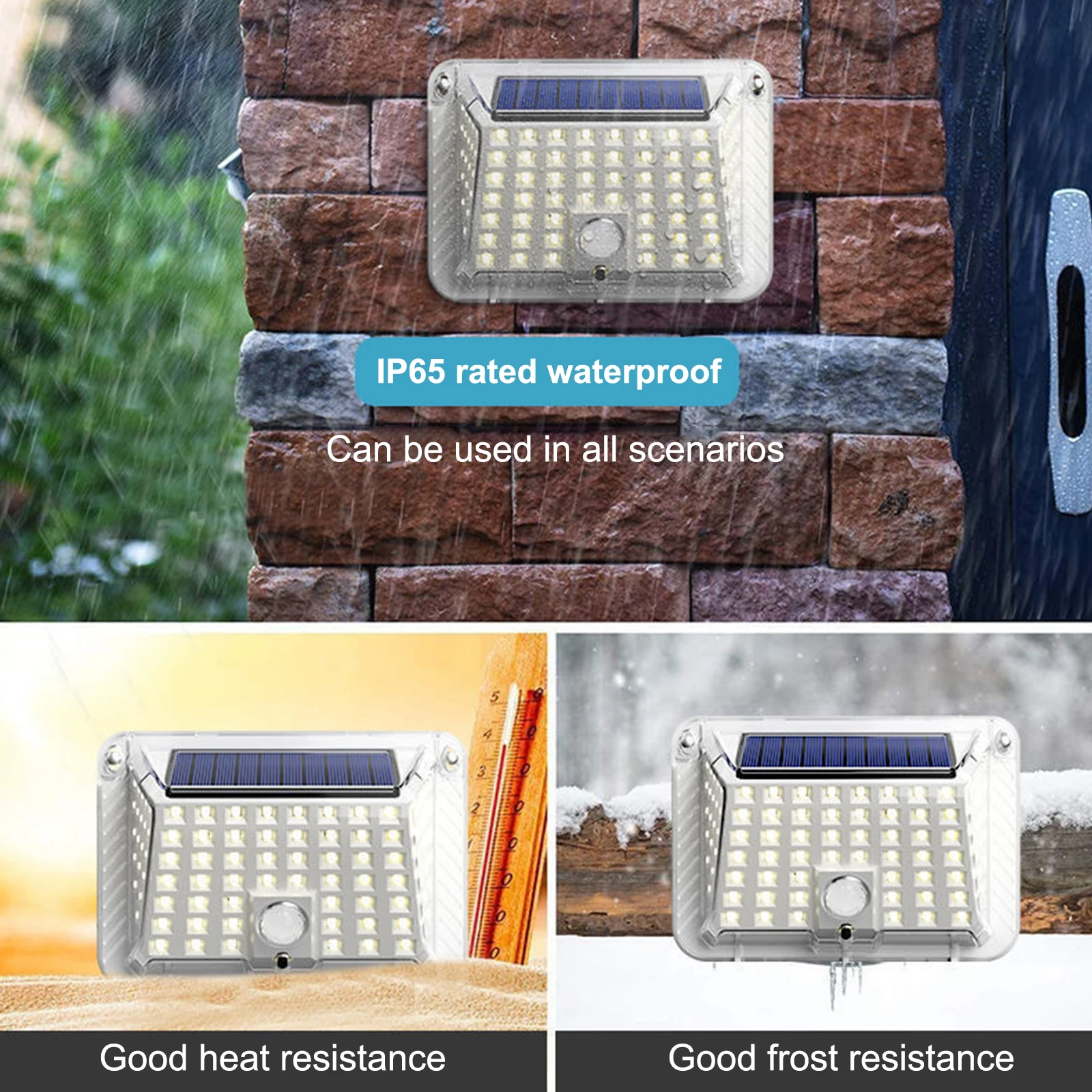 

ZK40 Solar Lights Outdoor Garden Waterproof Lighting Body Sensor Street Lights Long Duration Apply to a Variety of Scenes