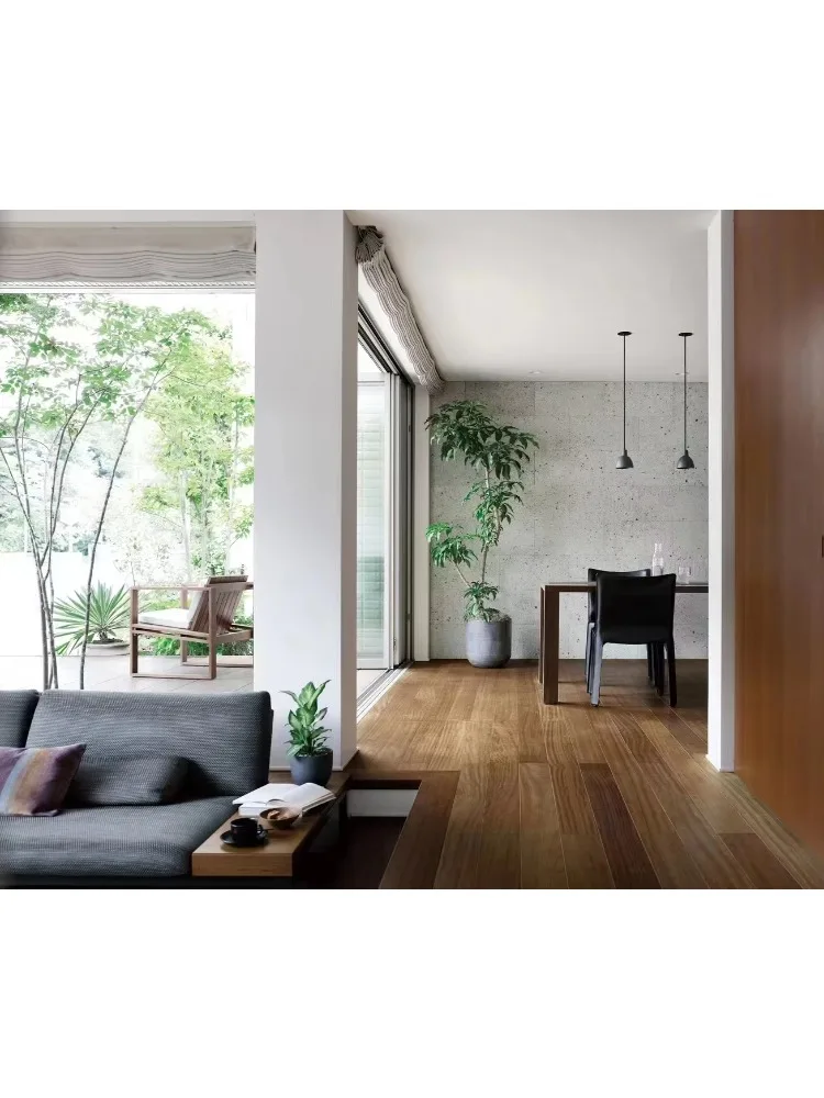 Customized version12mm eco-friendly multi-layer brushed oak flooring