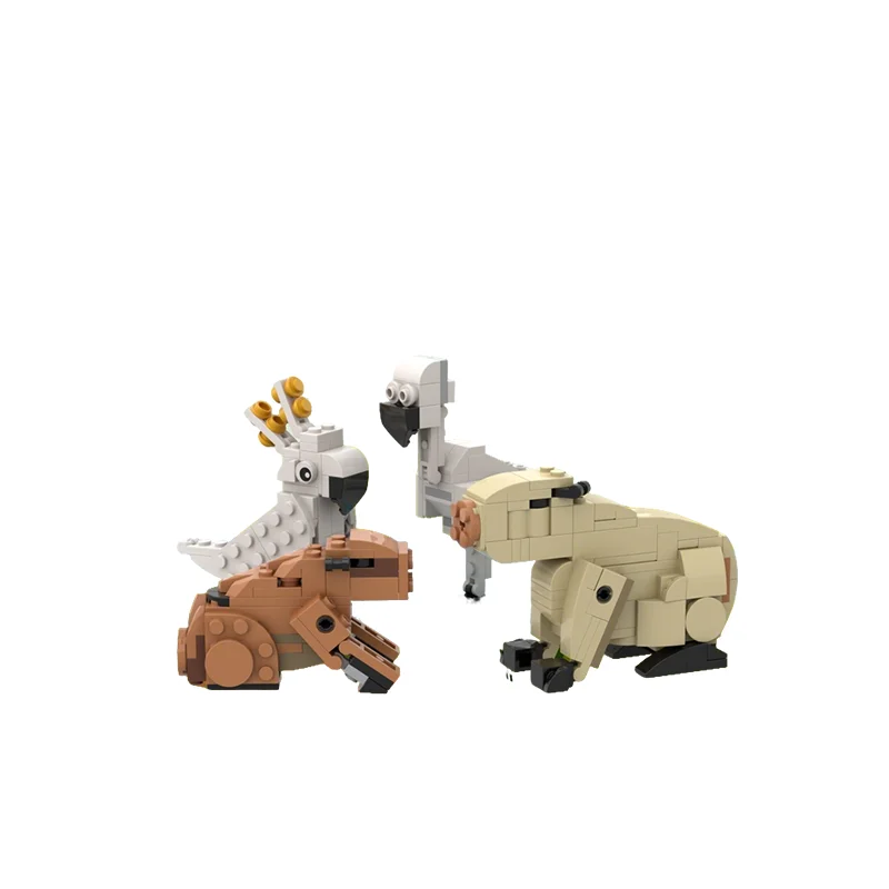 

265pcs MOC Tropical Animals Creator 3 1 Model Building Blocks Construction Toy Christmas Gifts DIY Creative Idea Education Brick