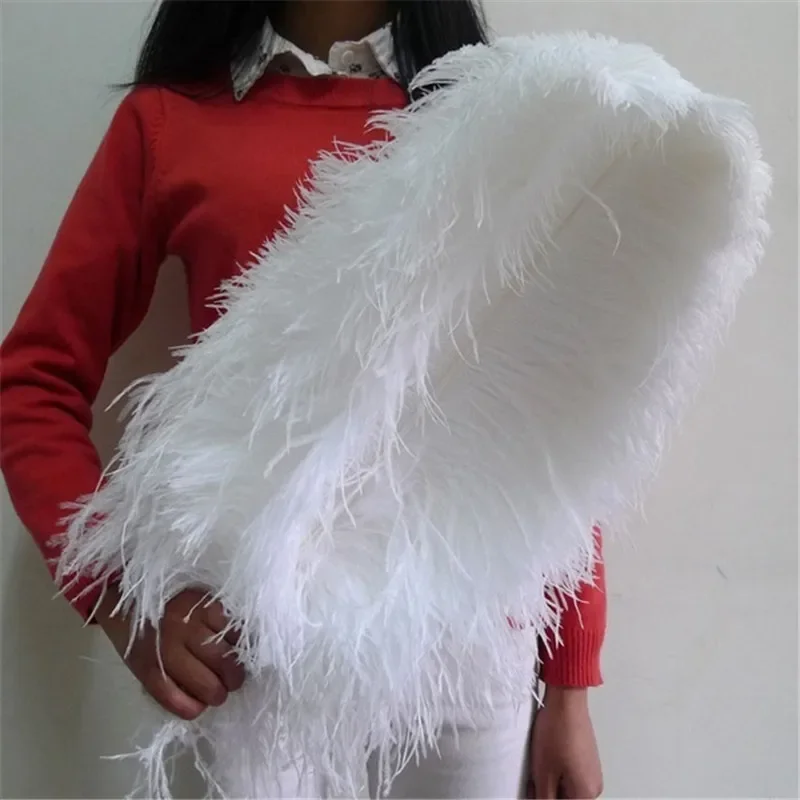 20pcs/lot Beautiful Ostrich Feather 55-60cm/22-24inches Accessories Home Wedding for Plumes Plumas De Faisan