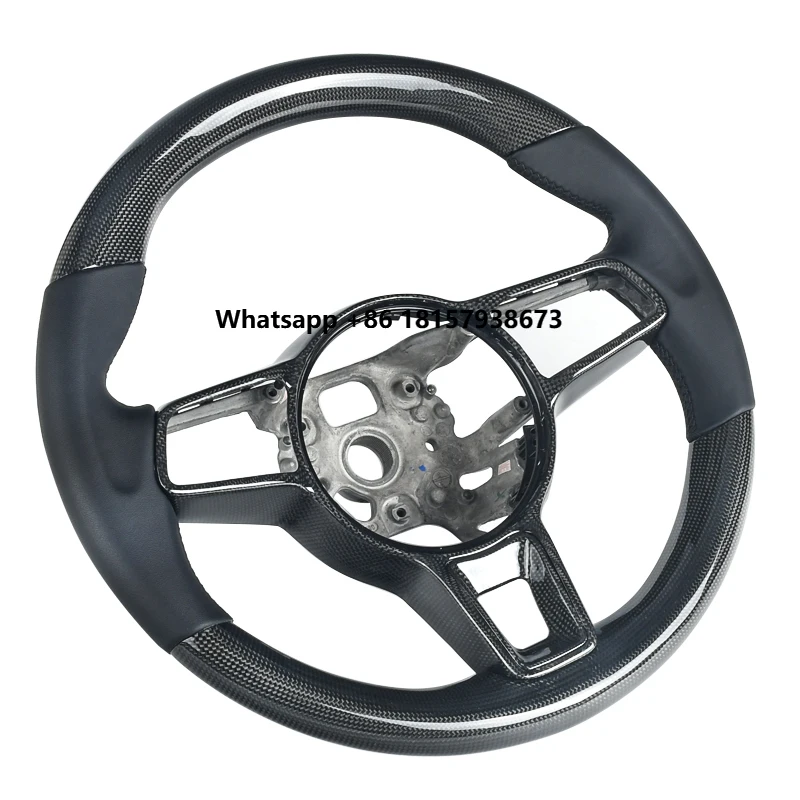 

OLD to NEW Carbon Fiber Steering Wheel for Porsche Lenkrad Cayenne Panamera 911 997 985 981 Mk2 Boxster Cayman 987 2021 2020