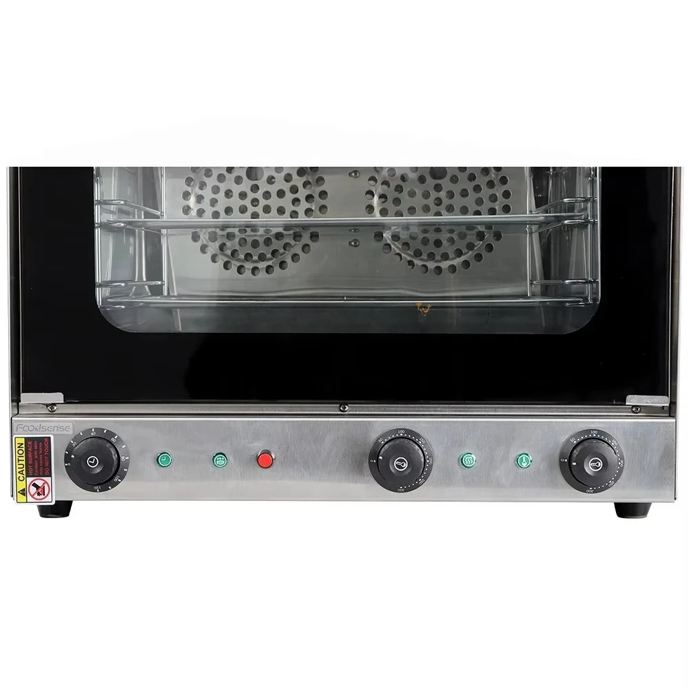 Bakery Equipment Pastry Cafe High Quality 4 Tray Countertop Commercial Electric Convection Oven