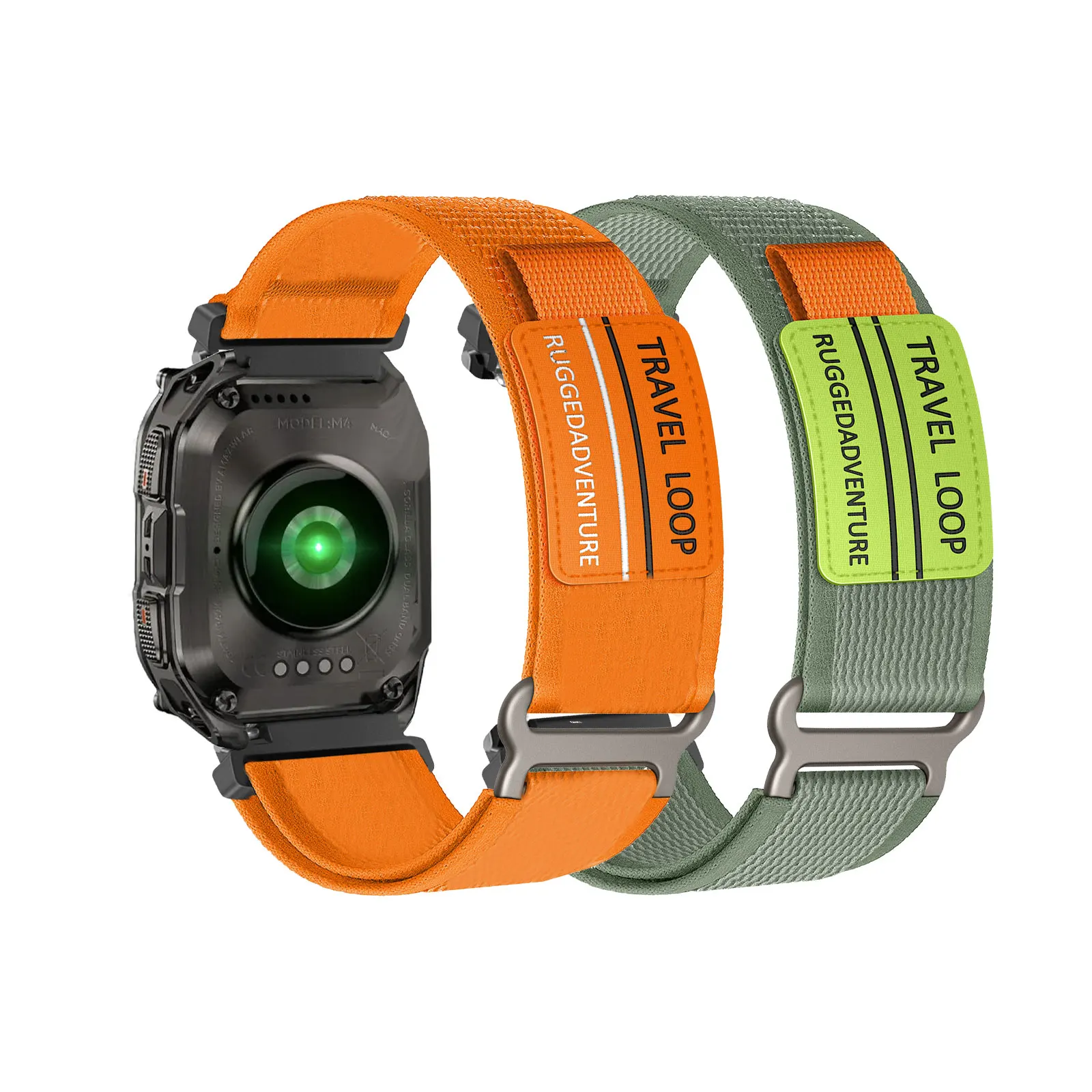 

2pcs Nylon Velcro Bands for Kospet Tank M4 Strap