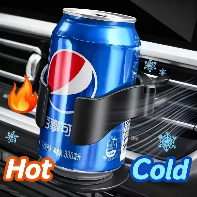 Portavasos de coche para ventilación de aire, soporte Universal para portabebés para botellas de agua y Cenicero