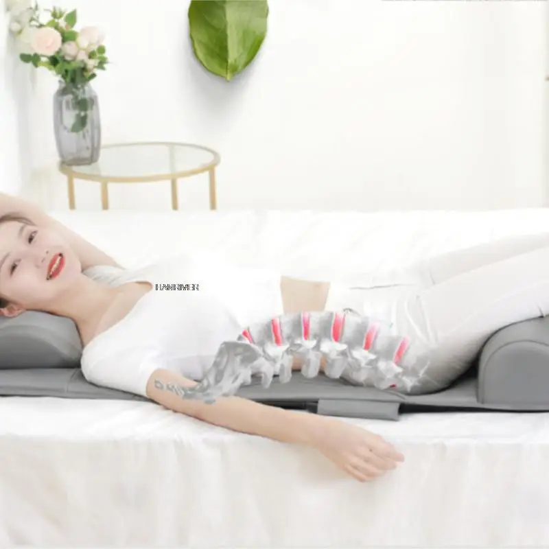 Cervical and Shoulder Massager Multifunctional Whole Body Neck Waist Back Electric Airbag Massage Mattress Home Lying Cushion