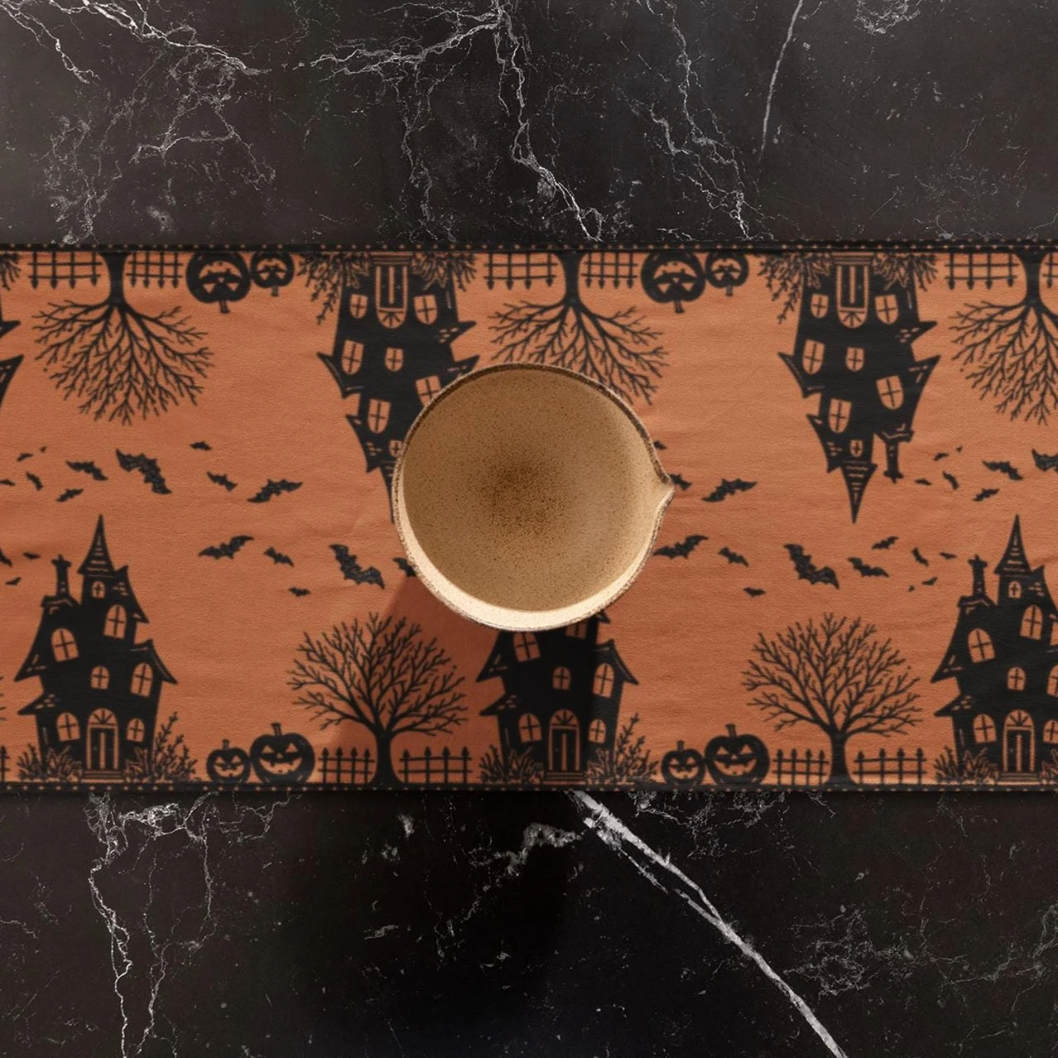 Perili Ev Cadılar Bayramı Masa - Christmas Table Runner incelemesi ve fiyatı