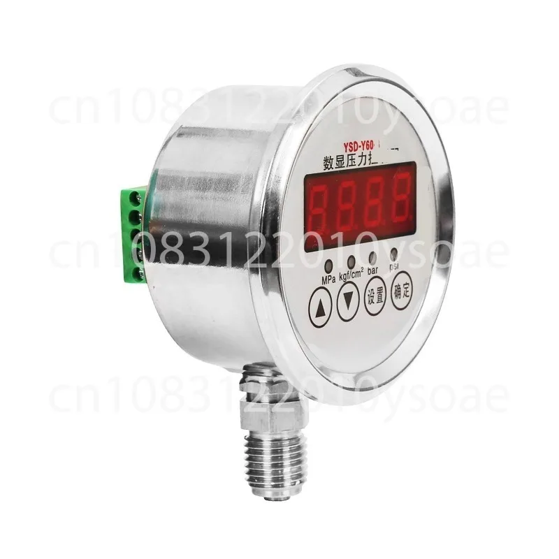 Y60 digital intelligent gas hydraulic electrical contact meter controller pressure switch sensor