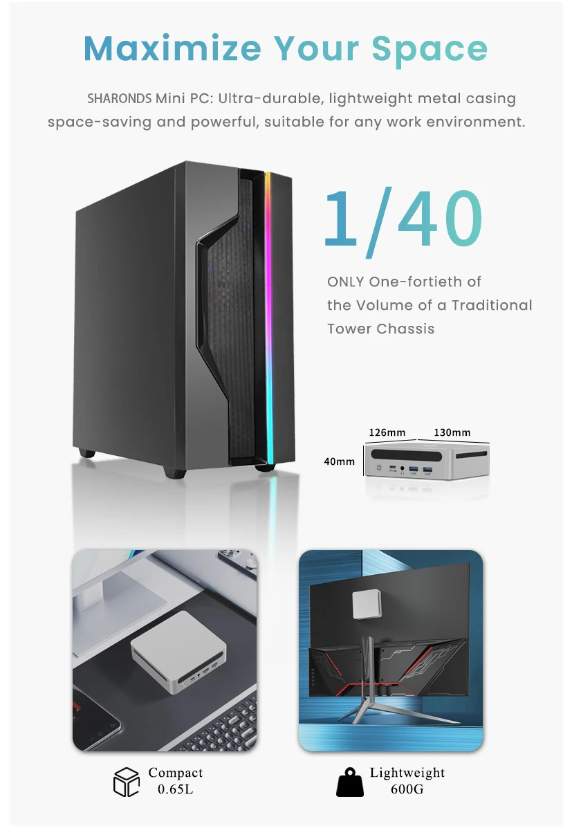 Рисунок 2 - Мини-ПК AMD Ryzen7 7840HS 32 ГБ