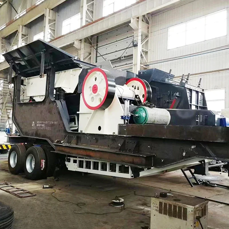 Eco Friendly Jaw Crusher Solution Mining and Construction Use Low Noise High Efficiency Crushing