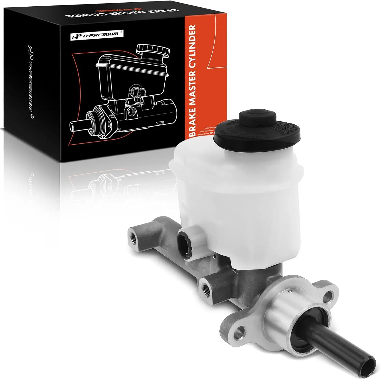 

Premium Brake Master Cylinder with Reservoir & Cap for Toyota Tundra 2000-2006, Fits Extended/Standard Cab Pickups