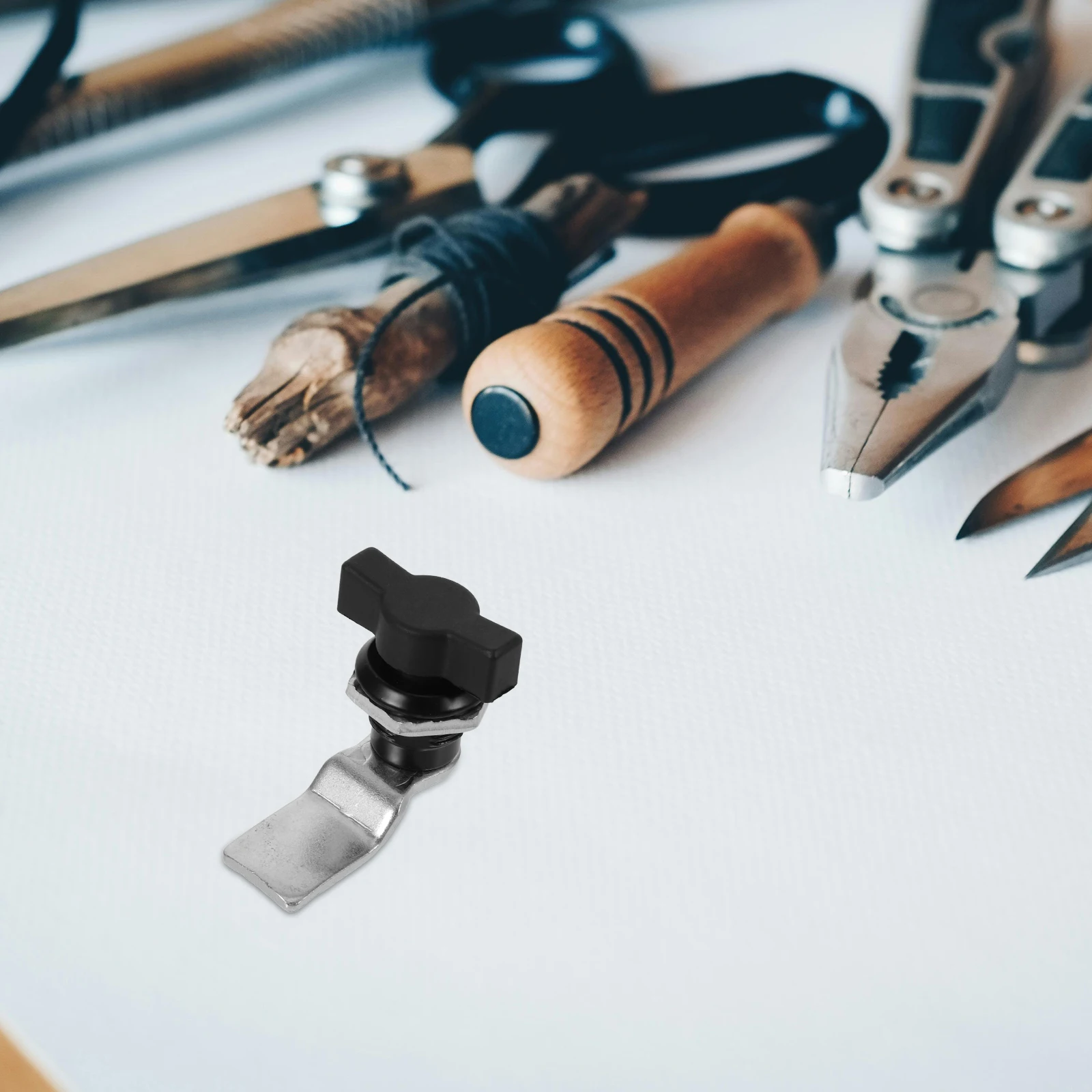 

Multifunctional Cam Replacement T Handle for Toolbox File Cabinet Electric Box Thumb Turn No Button Easy Installation Secure