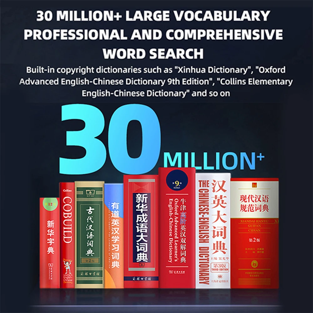 Youdao ปากกาแปล X5สแกนเรียนรู้ภาษารัสเซีย, 100ภาษาเกาหลี + ภาษาบันทึกคำพจนานุกรมอิเล็กทรอนิกส์อินเทอร์เฟซภาษาจีน