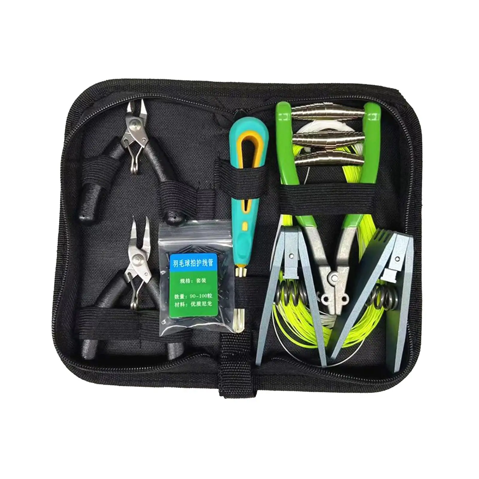 Badminton Stringing Clamp Starting Clamp Multifunction Tools Set for Tennis Racquet Restring Repair Equipment