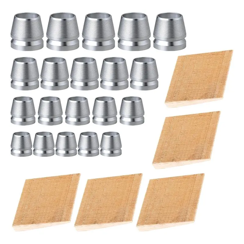 AB33-Wood& Metal For Tool Handle Wedge Kit- Handle Wedge Kit For Hammer, 25-Pack Set For Tool Handle Repair And Reinforcement