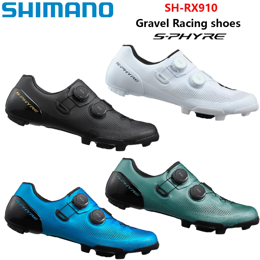 

SHIMANO RX9 RX910 Gravel Racing Shoes S-PHYRE RX910 Off Road Competition Self-locking Cycling Shoes