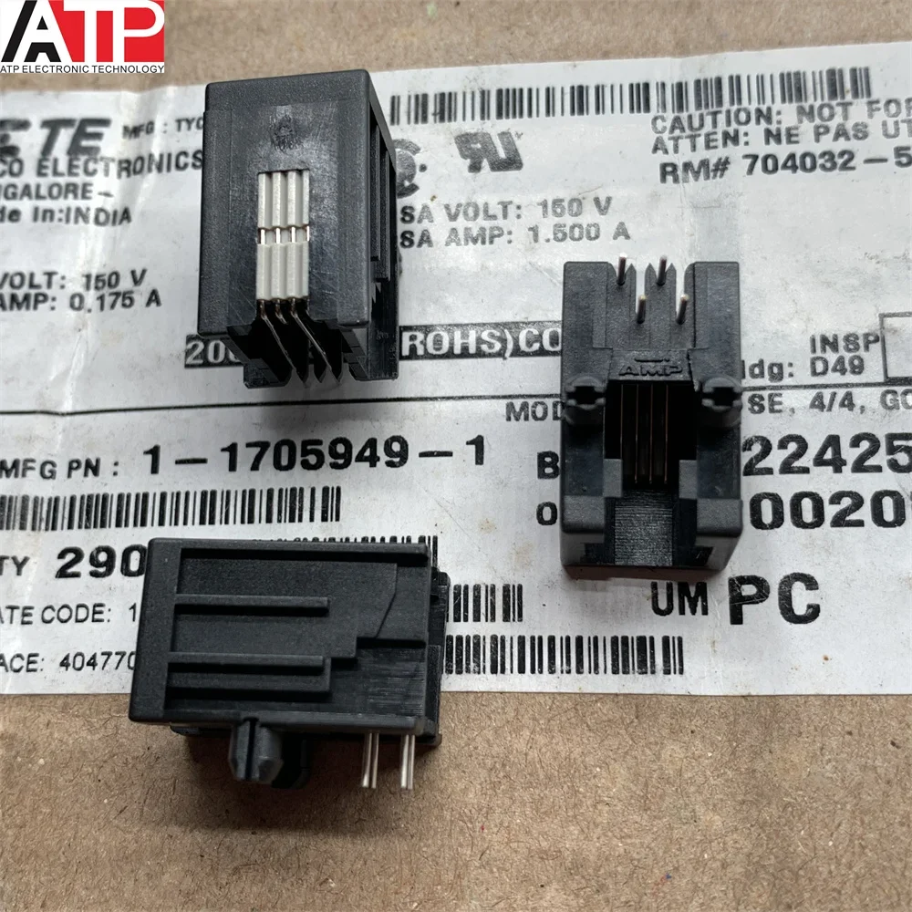 

10PCS 1-1705949-1 mesh socket connector terminal genuine Original spot inventory