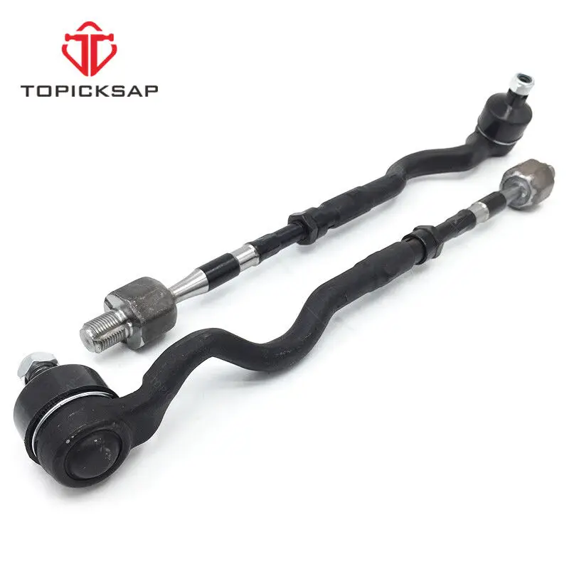 TOPICKSAP Front Lower Control Arm Ball Joint Sway Bar Tie Rod Boot Suspension Kit for BMW 3Series E46 325i 1999 2000 2001 - 2008