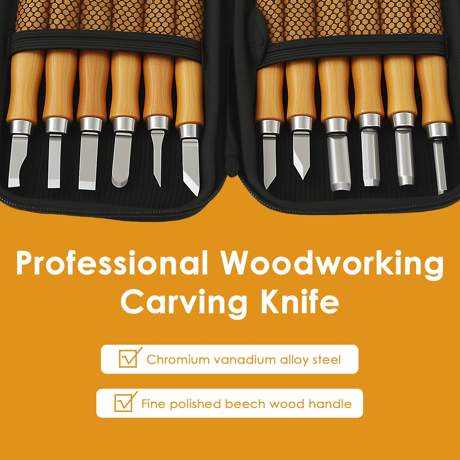 12 個木彫りキット木材削りカッター多目的彫刻刀セットプロの彫刻カッター木工彫刻ツール