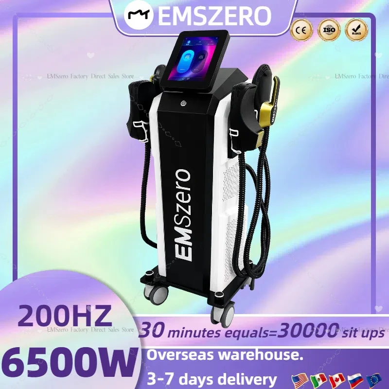 6500w EMSZERO Machine 2024 EMSzero Body Contouring Machine EMS Body Sculpting Shaping Weight loss