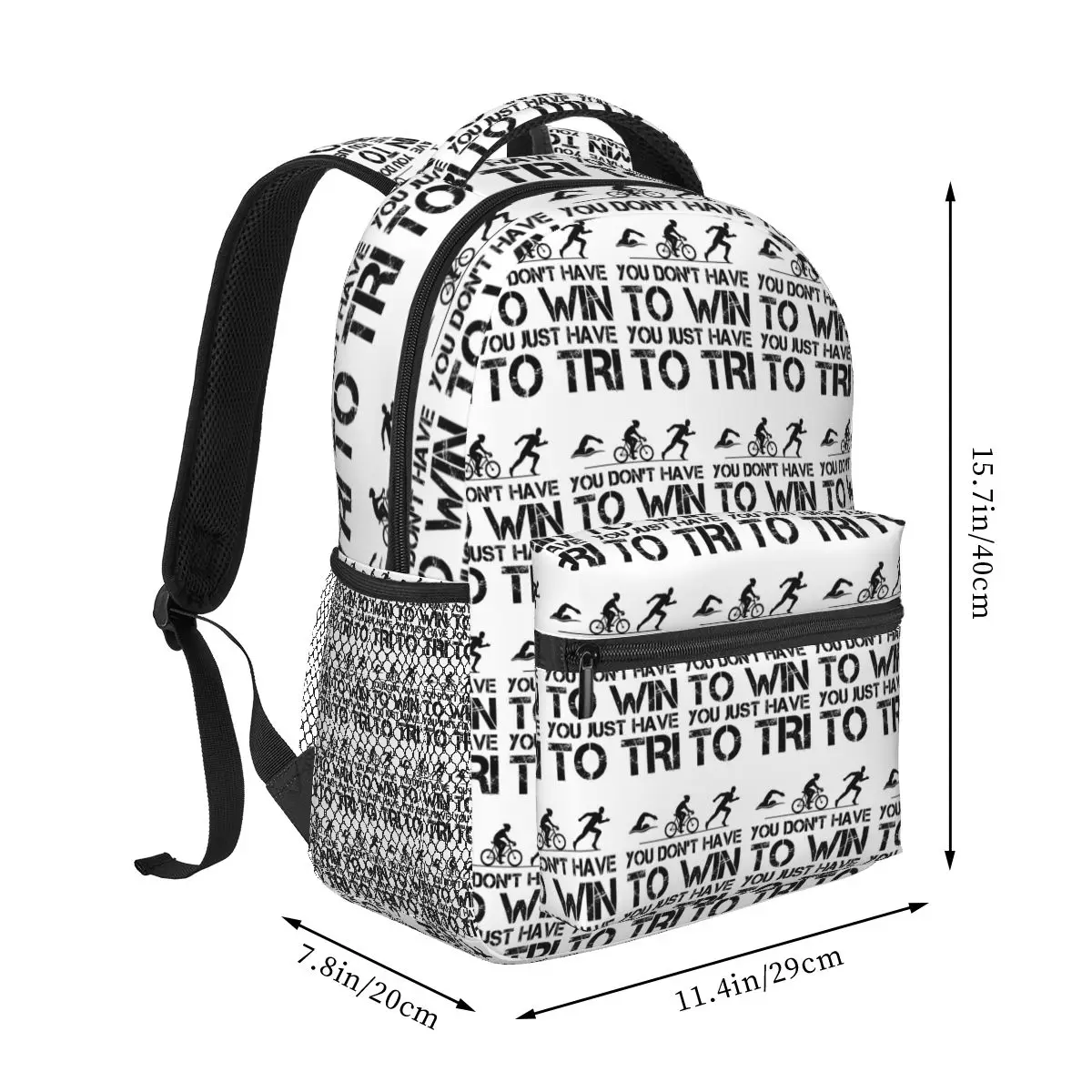 حقائب ظهر للترياتلون للسباحة وركوب الدراجات والجري للأولاد والبنات حقيبة كتب للأطفال حقائب مدرسية للكمبيوتر المحمول حقيبة كتف بسعة كبيرة