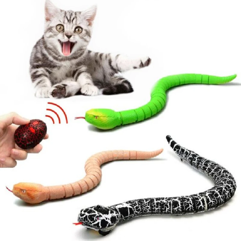 Halloween RC Snake Remote Control Animal Insect Toy Kit for Child Kids Adults Cockroach Spider Ant Prank Jokes for Boys Pet Cat