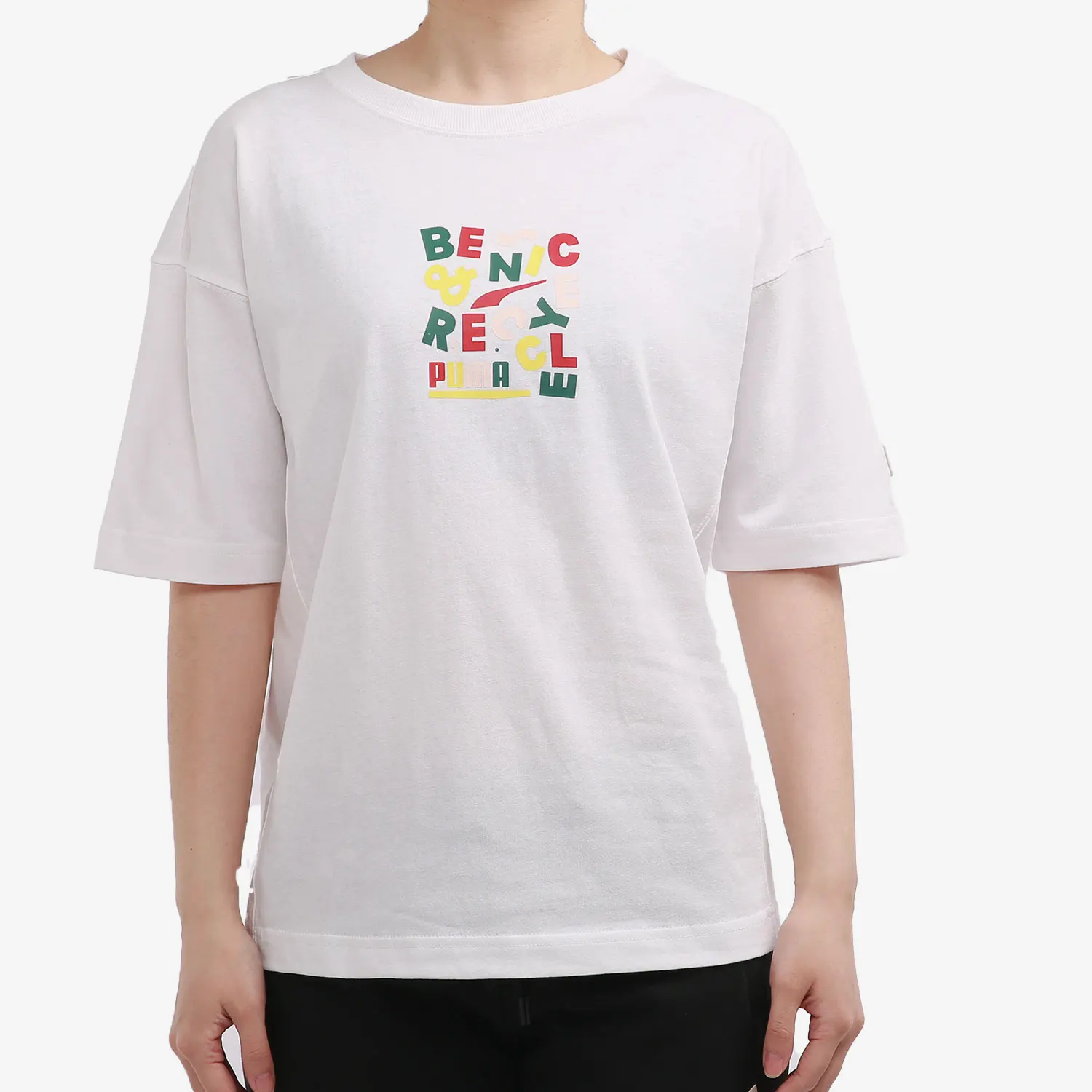 

Оригинальная женская удобная повседневная спортивная футболка Puma New Season с короткими рукавами 531438-52