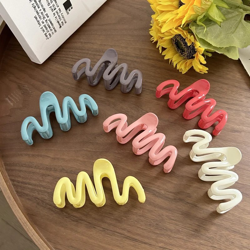 Large Hair Clip Banana for Hair Clip Ladies Barrette Buckle for Hair Claw Barrette Japanese Accessories Hairpins for A Woman