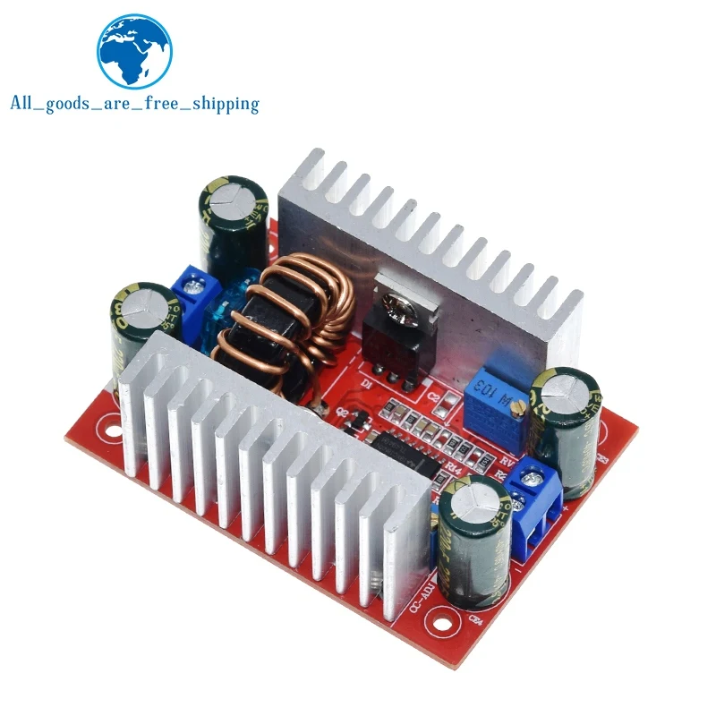 1/5PCS DC 400W 15A Step-up Boost Converter Constant Current Power Supply LED Driver 8.5-50V to 10-60V Charger Step Up Module image 3