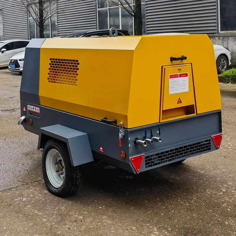 

Заводская поставка 8 бар 85cfm Дизельные компрессоры Горный винт Воздушный компрессор 5 м3/мин Дизельный воздушный компрессор