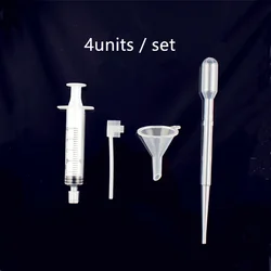 4 einheiten/Set Parfüm Refill-Tools set Kunststoff Diffusor Spritze Stroh Pipette Trichter Spray Abgabe Erforderlich Kosmetische werkzeuge