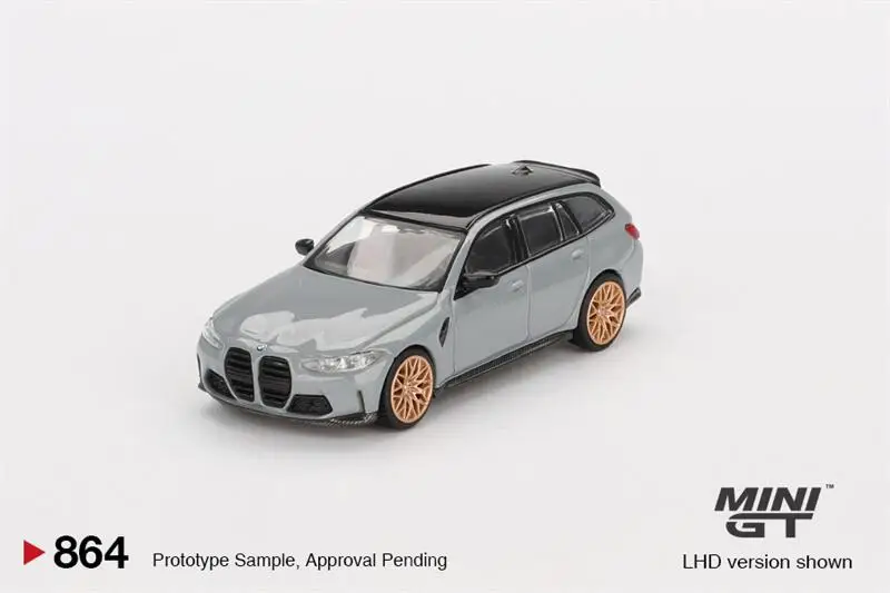 

**Предзаказ** MINI GT 1:64 M3 Competition Touring Brooklyn Grey LHD литая под давлением модель автомобиля