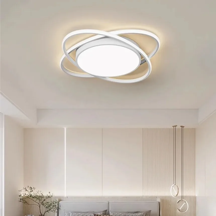 Modern Nordic luzes de teto LED, luminárias minimalistas, design artístico, sala de estar e Bedroomand Study