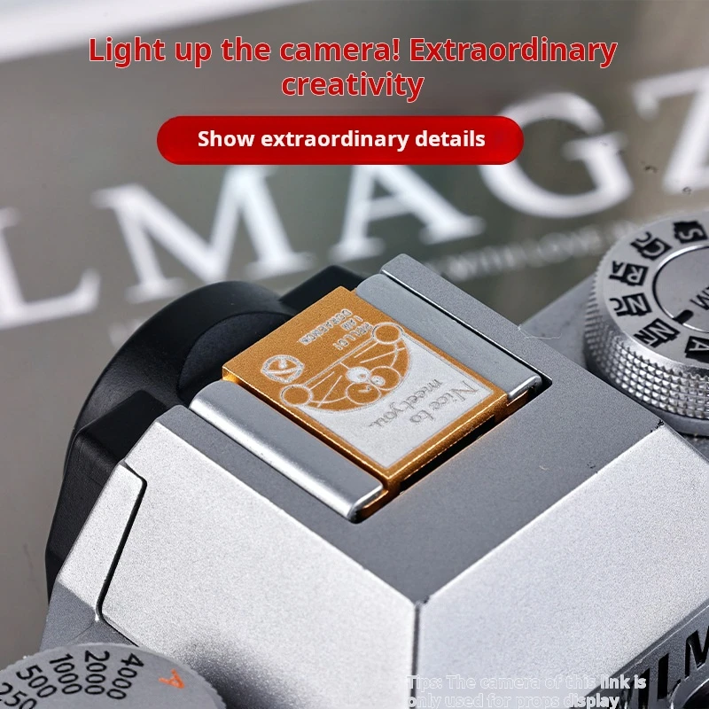 Suitable for Fuji xt50 camera hot shoe cover Xs20/XT30 second-generation Nikon Z30/ZFC/Z5/ZF decorative accessories