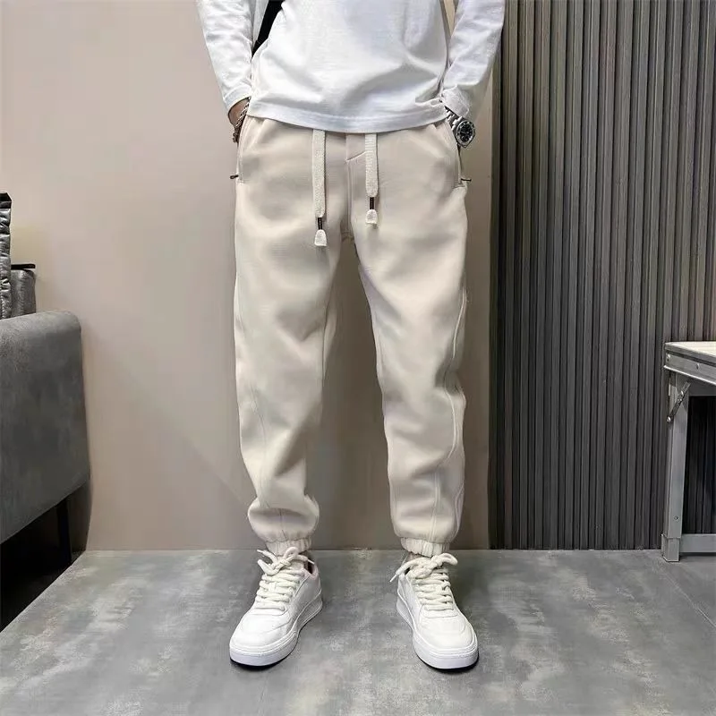 Mens Trousers Autumn Winter Men's Clothing Baggy Pants Youngla Gym Man Big Size Male Clothes Tracksuit Sport Sweatpants Y2k Work