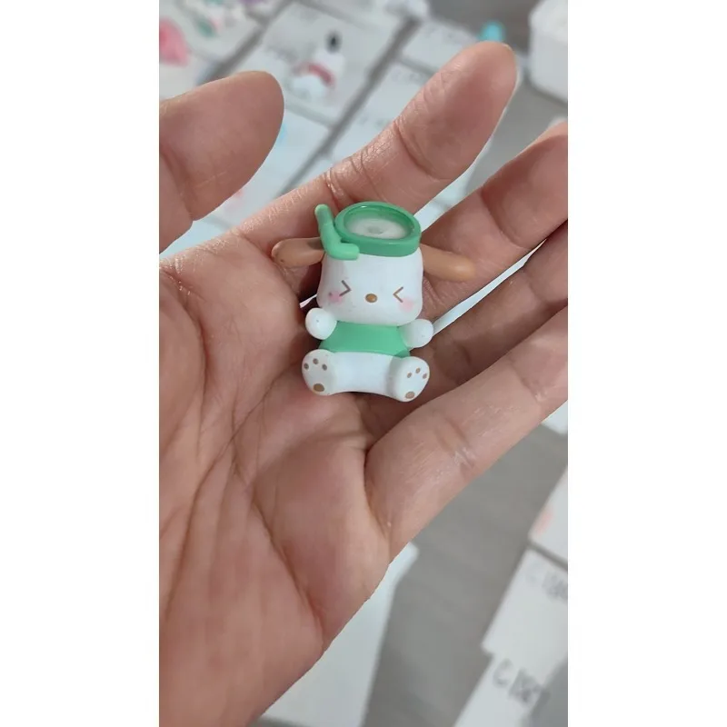 Sanrio Figure Melody Cinnamoroll Pochacco Pom Pom Purin Ornaments Accessories Childreen Collection Present
