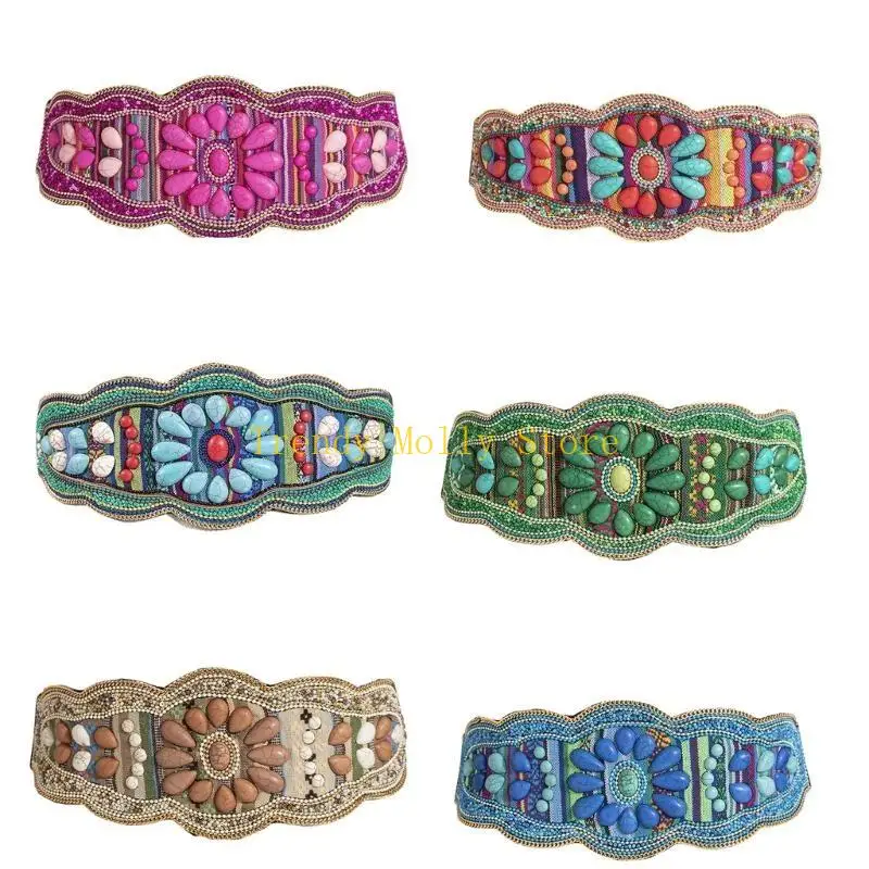 N5KB سلاسل الجسم الرقيقة القابلة للتمدد للرقص على المسرح للنساء والفتيات #1