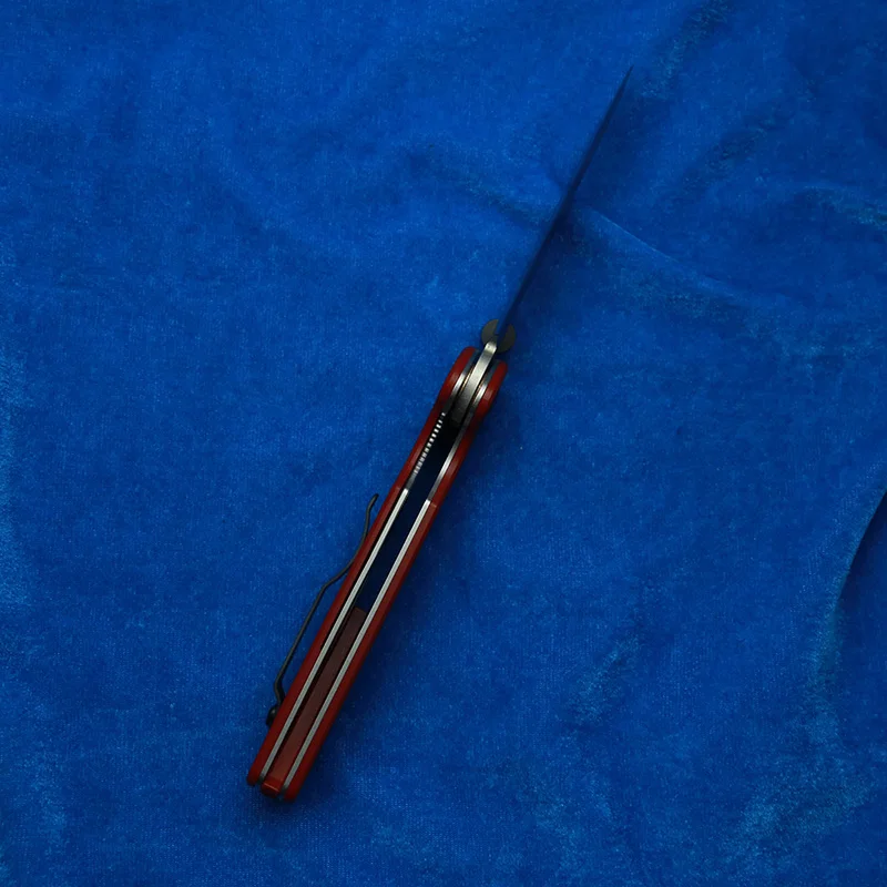 LEMIFSHE إيمرسون كويكن 14c28 شفرة G10 مقبض فولاذي حشية نحاسية للتخييم والصيد والصيد EDC أداة سكين للفرد #4