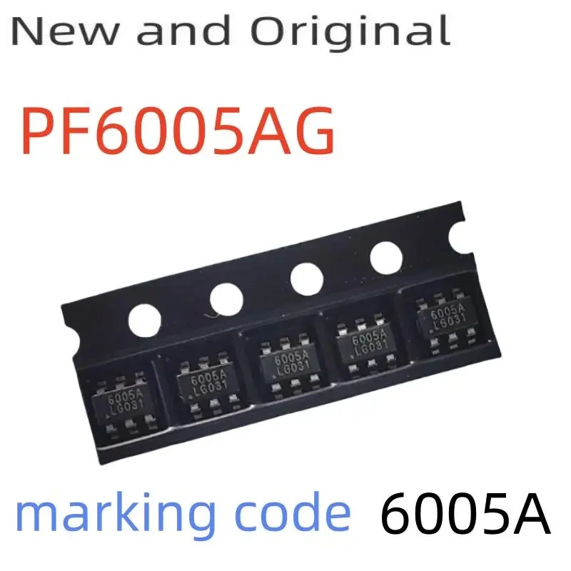 

1Pcs to 500Pcs New Original Pf6005A Pf6005Ag Sot23-6 Marking Code:6005A Power Management Ic Chip