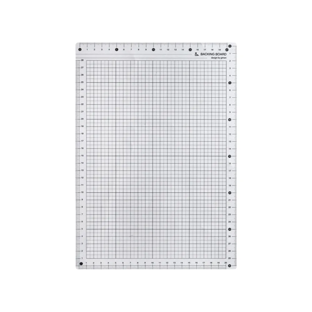 

A4/B5/A5 Learning Pad Transparent Grid Scale Ruler Non Slip Student Writing Board Test Stationery School Supplies