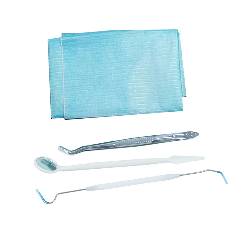 Kit d'Outils Dentaires, Réflecteur d'ret Buccal, Miroir, Grattoir à Tartre, Spatule, Outil de Sélection pour Dentistes, Kit d'Hygiène